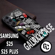 Glossy Case Samsung S25/GC23 Motif COWOK/softcase Samsung S25 PLUS/casing S25 PLUS