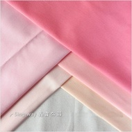 3C310001 Pink Plain T/C Cotton Twill Top Thin Jacket Bag With Cloth