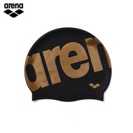 Topi Renang Silikon Selesa Arena Topi Renang Tahan Air Tahan Air untuk Lelaki dan Wanita Rambut Panj