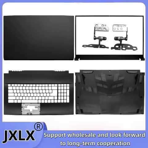 JXLX®New For MSI GF75 Thin 8SC/GF75 Thin 9SC/GF75 9RCX MS-17F1 17F2 17F3 17F4 17F5 LCD Back/LCD Beze