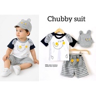 Premium Kids Suit / Set Clothes Pants Hat Baby Boy Surprised Whaley Paddington Bear Japanese Bread H