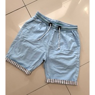 Preloved boy short pant casual pant street style light blue