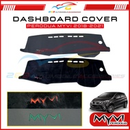 PERODUA MYVI 2018-2021 CARPET DASHBOARD COVER (BLACK/ DARK GRAY)