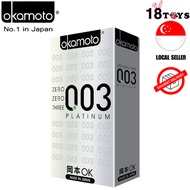 OKAMOTO 003 Platinum Pack of 10s condoms sex toys adult health male use efficient performance thin for you