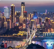 Stylish Instagram-worthy high-rise river view hotel (Chongqing Jiefangbei Pedestrian Street Branch)
