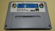 自有收藏 日本版 SFC 超級任天堂 遊戲卡帶 DERBY STALLION Ⅲ 德貝賽馬3