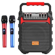 實體店鋪/SF Sansui 山水  Portable Voice Amplifier Wireless Hand Microphone x 2 D35 K歌戶外無線咪音箱擴音機 手持麥克風 X2和遙
