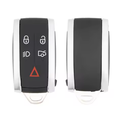 LIXIANG Smart Remote Key Shell Case , Key House 5 Button Fob for Jaguar XF XFR XK XKR 2006-2013 KR55