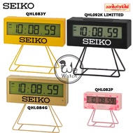 SEIKO ของแท้ รุ่น QHL082P (เล็ก) QHL083 (ใหญ่) นาฬิกาดิจิตอล นาฬิกาตั้งโต๊ะ เหมาะตกแต่ง QHL082 QHL083