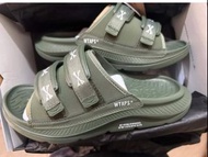 WTAPS x Hoka Ora Luxe 拖鞋軍綠