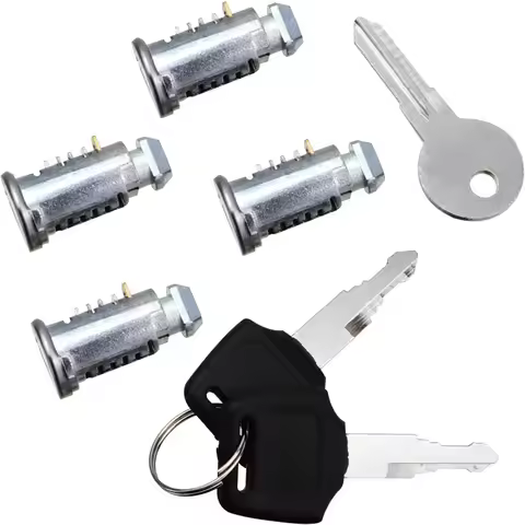 Lock Cores & Key Replacement Key Cylinder for Thule for Thule Bike Rack Roof Racks Ski Rack Cross Ba