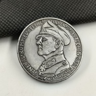 German Retro Crafts Can Blow Ring Silver Dollar Silver Dollar 8.21