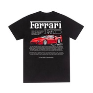 NEAT UNBR Ferrari F40 T-shirt Cotton (210 G) Crewneck streetwear oversized CO