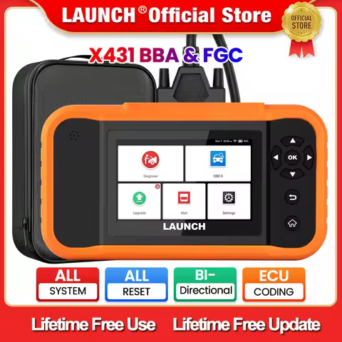 LAUNCH X431 Creader ELITE 2.0 BBA FGC Car Diagnostic Tool Auto OBD OBD2 Scanner All System ECU Codin