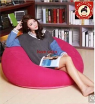 Single inflatable sofa lazy siesta sofa bed dormitory bedroom creative leisure lazy chair