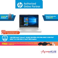 HP Laptop 14s-dq3001TU Laptop Silver (14" FHD/Celeron N4500/4Gb DDR4/512GB SSD/Win11 Home) 3V7K8PA#U