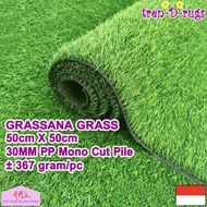 Tren-D-rugs Karpet rumput sintetis palsu synthetic artificial grass tinggi 30 mm alas lantai dekoras