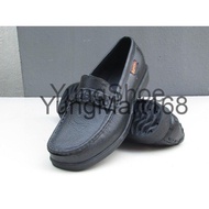 780 BOWLING All Black Quality Rubber Women Slip-On Shoes/Kasut Getah kerja Perempuan