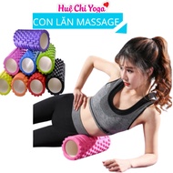 Massa Roller, Yoga Massage Foam Roller - Sports Foam Roller Cylinder for Muscle Relaxation