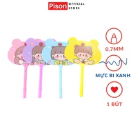 Cute Baby Pison ballpoint pen with blue ink nib 0.7mm - PVN2854 - 1 piece