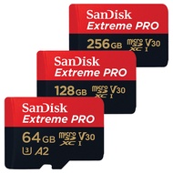 เมมโมรี่การ์ด SanDisk Extreme Pro microSDXC (Read Speed up tp 200MB/s) ความจุ 64MB, 128MB, 256MB