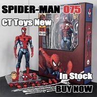 100% Original Ct Toys Spiderman Mafex 075 Figure The Anazing Spider-Man Comic Ver Mafex 185 Anime Ac