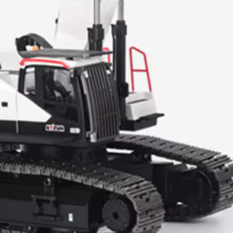 Outdoor Toys For Gift 1/14 HUINA RC Metal Excavator Truck Car Model 1594 Remote Control Light Batter