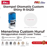 Shiny Stamp R-542D Deter/ Custom Letter/ Automatic Self Ink/