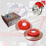 Toyota Camry 2007/2012 Alphard ANH10 2002 Front(depan) QHUK Brake Disc Rotor