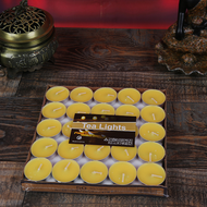 [Khay 50 Viên] Nến Tealight Nến Bơ Thực Vật Không Khói Không Mùi Đốt Cháy 1-2 Tiếng