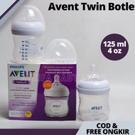 Philips Avent Natural Twin Milk Bottle 125ml Avent Baby Pacifier SCF690/23