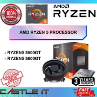 AMD Ryzen 5 5600G 5500GT 5600GT Processor Retail Tray AM4 6-Core 12-Thread 4.6GHz Wraith Cooler