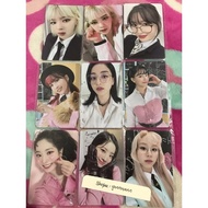 TWICE WITHDRAMA Formula Of Love Scientist Official Lucky Draw Event PVC Photocard Luckydraw LD