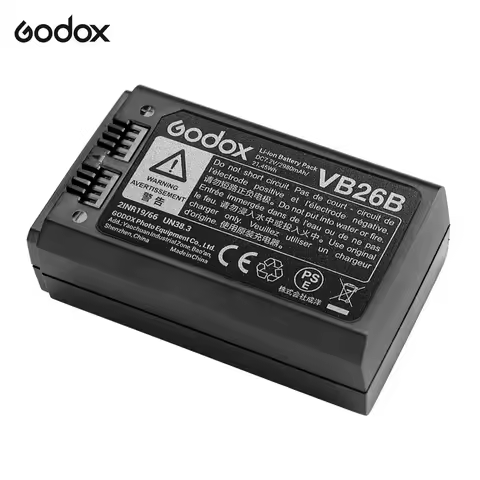 Godox VB26B Li-ion Battery 7.2V 2980mAh 21.45Wh Replacement Battery for Godox V1S V1C V1N V1F V1O V1