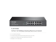 (ประกัน LT) TP-Link TL-SF1016DS 16-Port 10/100Mbps Desktop/Rackmount Unmanaged Switches สวิตช์ สวิตช