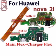 For Huawei nova 2i USB Charging Board Mainboard Flex Cable