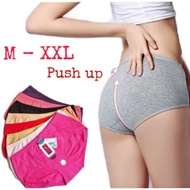 #6266✔100%正品保证紫红天纯棉中腰女内裤纯色大小码三角裤100% genuine guarantee ZIHONGTIANG COTTON UNDERWEAR