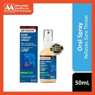 Betadine Sore Throat Spray 50mL
