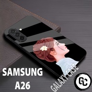 HP Glossy Softcase SAMSUNG A26/Case SAMSUNG A26 Girls/case glitter/casing/case SAMSUNG A26hp