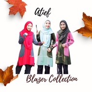 [SALE] Atief Blazer Sport Tshirt Muslimah Labuh Cotton Saiz S XL
