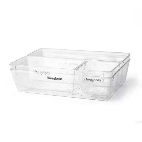 Whitesnow Makeup Make up Kitchen Drawer Organizer Storage