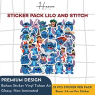 [PACK] Lilo And Stitch Sticker Pack Waterproof Vinyl Laptop Helmet Tumbler Sticker