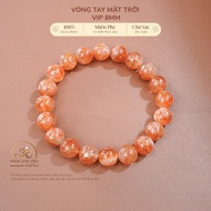Jade Dan Tam - Sunstone Bracelet 8mm 6A - Fire Element & Earth Element