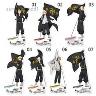 SL Anime Tokyo Revengers Figure Flag Acrylic Stand Model Plate Desk Decor Standing Fans Gifts