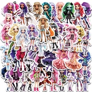 50 pcs Y2K Rainbow Spice Girls Graffiti Cartoon Skateboard Waterproof Luggage Sport DIY Laptop Car Stickers Decal Kids