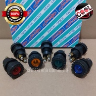 MERAH HIJAU Indicator Light/Carshow Control+Bulb 12v/24v - Red Amber Green Blue