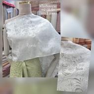 Pleated Sash Plain Pattern (Width 15 Inches) (1 Piece Length 3 Meters) (Ready To Use)