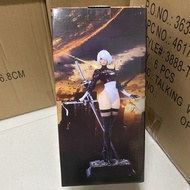 NieR Automata 2B YoRHa Type B Figure Model Doll Toys 27cm
