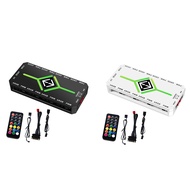 5V 3 Pin ARGB Controller Cooling 4 Pin PWM Fan Hub PWM ARGB Fan Hub for 5V Addressable ARGB Computer