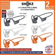 Shokz OpenRun Pro 2 MINI / OpenRun Pro 2 Open Ear Bone Conduction Bluetooth Headset